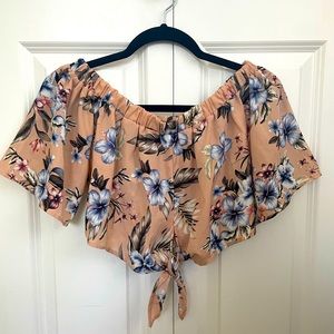 Off the shoulder top